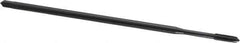 OSG - #10-32 UNF 3 Flute H3 Oxide Finish Vanadium High Speed Steel Spiral Point Extension Tap - Plug Chamfer, 6" OAL, 2B/3B Class of Fit - Exact Industrial Supply