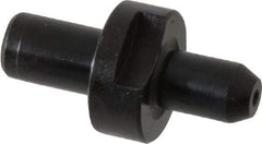 Gibraltar - 0.2808" Nose Diam, 7/16" Nose Length, 5/8" Collar Diam, Slip Fit Round Straight Locating Pin - Low Carbon Steel, 5/16" Tail Diam, 1-3/16" OAL, +0.0000" Tolerance - Industrial Tool & Supply