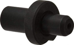 Gibraltar - 0.4053" Nose Diam, 1/2" Nose Length, 7/8" Collar Diam, Slip Fit Round Straight Locating Pin - Low Carbon Steel, 1/2" Tail Diam, 1-1/2" OAL, +0.0000" Tolerance - Industrial Tool & Supply