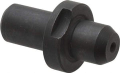 Gibraltar - 0.499" Nose Diam, 1/2" Nose Length, 7/8" Collar Diam, Slip Fit Round Straight Locating Pin - Low Carbon Steel, 1/2" Tail Diam, 1-1/2" OAL, +0.0000" Tolerance - Industrial Tool & Supply