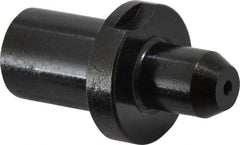 Gibraltar - 0.5293" Nose Diam, 11/16" Nose Length, 1-1/8" Collar Diam, Slip Fit Round Straight Locating Pin - Low Carbon Steel, 3/4" Tail Diam, 1-15/16" OAL, +0.0000" Tolerance - Industrial Tool & Supply