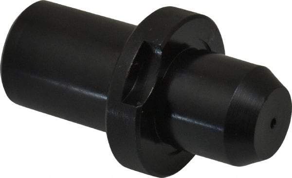 Gibraltar - 0.6855" Nose Diam, 11/16" Nose Length, 1-1/8" Collar Diam, Slip Fit Round Straight Locating Pin - Low Carbon Steel, 3/4" Tail Diam, 1-15/16" OAL, +0.0000" Tolerance - Industrial Tool & Supply