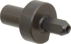 Gibraltar - 0.2339" Nose Diam, 7/16" Nose Length, 5/8" Collar Diam, Slip Fit Diamond Straight Locating Pin - Low Carbon Steel, 5/16" Tail Diam, 1-3/16" OAL, Relieved, +0.0000" Tolerance - Industrial Tool & Supply