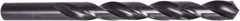 DORMER - 15.5mm 118° High Speed Steel Jobber Drill - Oxide Finish, Right Hand Cut, Spiral Flute, Straight Shank, 178mm OAL - Industrial Tool & Supply