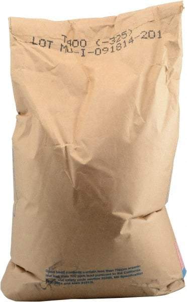 Econoline - Smooth Crushed Glass - 270 to 1,000 Grit, 50 Lb - Industrial Tool & Supply