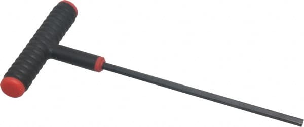 Eklind - 5/32" Hex, T-Handle Cushion Grip Hex End Hex Key - Industrial Tool & Supply