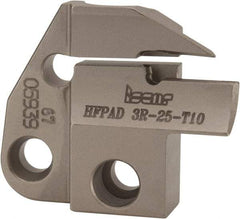 Iscar - 3mm Groove Width, 10mm Max Depth of Cut, Right Hand Cut, HFPAD Indexable Grooving Blade - GRIP, HGN-C, HGN-J, HGN-UT, HGPL Insert Style, Series Modular Grip - Industrial Tool & Supply