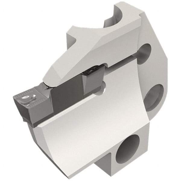 Iscar - 5mm Groove Width, 20mm Max Depth of Cut, Left Hand Cut, HFPAD Indexable Grooving Blade - HFPR/L Insert Style, Series Modular Grip - Industrial Tool & Supply