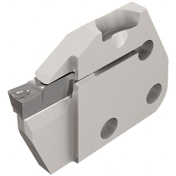 Iscar - Left Hand Cut, 5mm Insert Width, Cutoff & Grooving Support Blade for Indexables - 20mm Max Depth of Cut, 6mm Head Projection - Industrial Tool & Supply