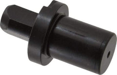Gibraltar - 0.623" Nose Diam, 11/16" Nose Length, 1-1/8" Collar Diam, Slip Fit Diamond Straight Locating Pin - Low Carbon Steel, 3/4" Tail Diam, 1-15/16" OAL, Relieved, +0.0000" Tolerance - Industrial Tool & Supply