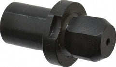 Gibraltar - 0.748" Nose Diam, 11/16" Nose Length, 1-1/8" Collar Diam, Slip Fit Diamond Straight Locating Pin - Low Carbon Steel, 3/4" Tail Diam, 1-15/16" OAL, Relieved, +0.0000" Tolerance - Industrial Tool & Supply