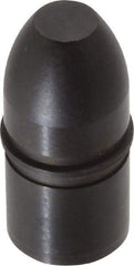 Gibraltar - 0.4999" Nose Diam, 0.187" Nose Length, 0.532" Collar Diam, Bullet Straight Locating Pin - Steel, 0.5017" Tail Diam, 1/2" Tail Length, 1.094" OAL, +0.0000" Tolerance - Industrial Tool & Supply