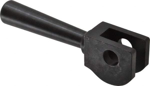 Gibraltar - 5/8" Hole Diam, 5-3/8" Hole Ctr to Lever End, 1-1/4" Overall Width, Heat Treated Steel, Double Cam, Clamp Cam Lever - 9/64" Travel, 1-3/16" Hole Ctr to Cam End Radius, 5/8" Space Between Cams - Industrial Tool & Supply