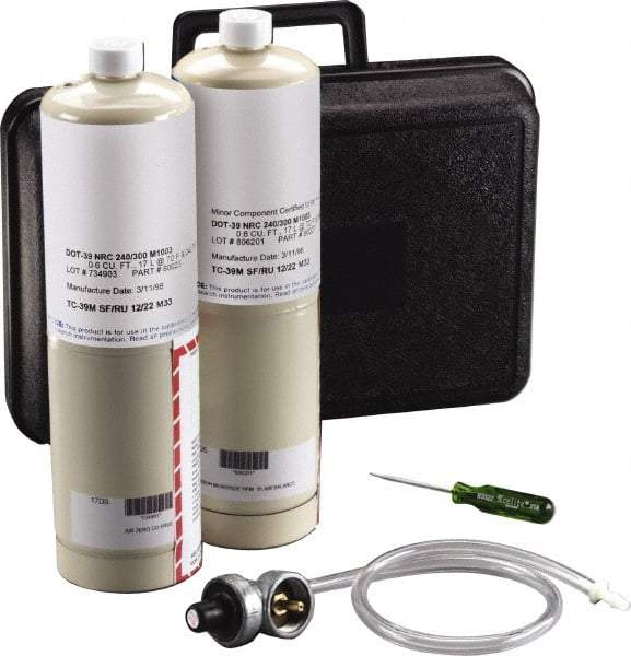 3M - CO Calibration Kit for SAR CO Monitoring - Black, Compatible with Portable Filter & Regulator Panels - Industrial Tool & Supply