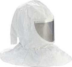 3M - Universal Size, PAPR/SAR Compatible Hood - White - Industrial Tool & Supply