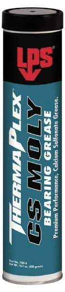 LPS - 14.1 oz Cartridge Calcium Extreme Pressure Grease - Gray/Black, Extreme Pressure, Food Grade & High Temperature, 425°F Max Temp, NLGIG 2, - Industrial Tool & Supply