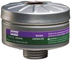 North - Ammonia & Methylamine Protection PAPR HEPA Cartridge/Filter Combination - Green/Purple - Industrial Tool & Supply