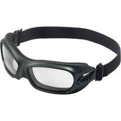 Jackson Safety - Size Universal, Smoke (Color) Anti-Fog & Scratch Resistant Lens, Safety Goggles - Indirect Vent, Black Frame - Industrial Tool & Supply