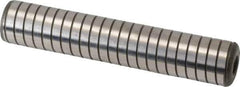 Holo-Krome - 3/4" Diam x 4" Pin Length 4000 Alloy Steel Pull Out Dowel Pin - Black Luster Finish, C 47-58 & C 60 (Surface) Hardness, 1 Beveled & 1 Threaded End - Industrial Tool & Supply
