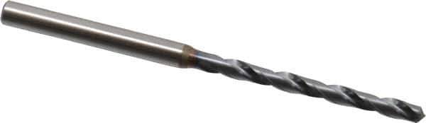 OSG - #31 130° Powdered Metal Jobber Drill - V Finish, Right Hand Cut, Spiral Flute, Straight Shank, 68mm OAL, Standard Point - Industrial Tool & Supply