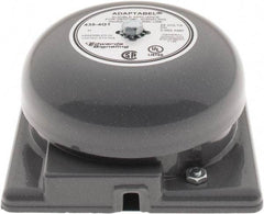 Edwards Signaling - 4" Diam, 24 VDC Bell - 0.062 Amps, 90 Decibles at 10', Vibrating, Waterproof - Industrial Tool & Supply