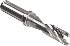 Seco - 12 to 12.49mm Diam, 3xD, 38mm Max Depth, 5/8" Shank Diam, 1.819" Flute, 4.181" OAL, Replaceable Tip Drill - SD403 Toolholder, Series Crownloc Plus - Industrial Tool & Supply