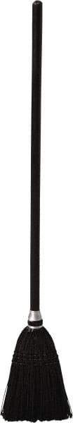 Rubbermaid - 37-1/2" OAL Lobby Broom - Wood Handle, 7-1/2" Bristle Length, 7-1/2" Wide - Industrial Tool & Supply