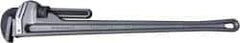 Paramount - 36" Aluminum Straight Pipe Wrench - 5" Pipe Capacity - Industrial Tool & Supply