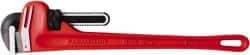 Paramount - 24" Cast Iron Straight Pipe Wrench - 3" Pipe Capacity - Industrial Tool & Supply