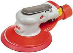 3M - 10,000 OPM, 17 CFM Air Consumption, 90 psi Air Pressure, Palm Air Orbital Sander - Round Pad, - Industrial Tool & Supply