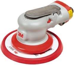 3M - 12,000 OPM, 17 CFM Air Consumption, 90 psi Air Pressure, Palm Air Orbital Sander - Round Pad, - Industrial Tool & Supply