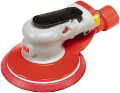 3M - 12,000 OPM, 17 CFM Air Consumption, 90 psi Air Pressure, Palm Air Orbital Sander - Round Pad, - Industrial Tool & Supply