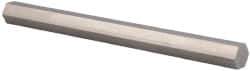 Value Collection - 7/8 Inch Width Across Flats, 304 Stainless Steel Hexagon Bar - 36 Inch Long - Industrial Tool & Supply
