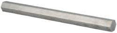 Value Collection - 1 Inch Width Across Flats x 72 Inch Long, Aluminum Hexagon Bar - Alloy 2011 - Industrial Tool & Supply