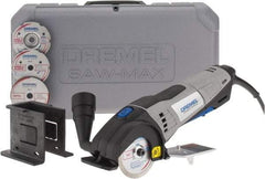 Dremel - 6 Amps, 3" Blade Diam, 17,000 RPM, Electric Circular Saw - 120 Volts, 7' Cord Length, 7/16" Arbor Hole, Left Blade - Industrial Tool & Supply