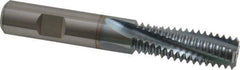 Emuge - 7/8-9 UNC, 0.621" Cutting Diam, 4 Flute, Solid Carbide Helical Flute Thread Mill - Internal Thread, 1.829" LOC, 4-1/4" OAL, 5/8" Shank Diam - Industrial Tool & Supply