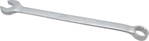 Proto - 11/16" 12 Point Combination Wrench - 15° Offset Angle, 10-1/8" OAL, Steel, Satin Finish - Industrial Tool & Supply