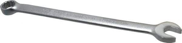 Proto - 5/8" 12 Point Combination Wrench - 15° Offset Angle, 9-13/32" OAL, Steel, Satin Finish - Industrial Tool & Supply