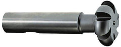 Keo - 5/32" Radius, 5/16" Circle Diam, 1-5/16" Cutter Diam, Shank Connection, Convex Radius Cutter - 3/4" Shank Diam, 3-1/2" OAL, High Speed Steel, Uncoated, 6 Teeth, Weldon Flat - Industrial Tool & Supply