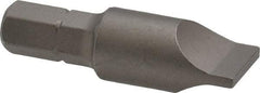 Wera - 1/2" x 0.078" Blade, 5/16" Drive Slotted Screwdriver Bit - 1-19/32" OAL - Industrial Tool & Supply