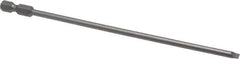 Wera - 5/32" Slotted Screwdriver Bit - 1/4" Hex Drive, 6" OAL - Industrial Tool & Supply