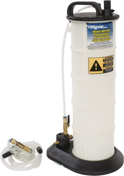Lincoln - 2.3 Gal Fluid Evacuation System - 60" Hose Length - Industrial Tool & Supply
