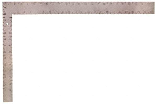 Empire Level - 24" Blade Length x 2" Blade Width, 16" Base Length x 1-1/2" Base Width Steel Square - 2 Inch Wide Blade, 1-1/2 Inch Wide Base - Industrial Tool & Supply
