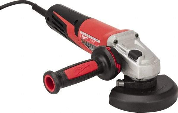 Milwaukee Tool - 5" Wheel Diam, 2,800 to 11,000 RPM, Corded Angle & Disc Grinder - 5/8-11 Spindle, 120 Volts, 13 Amps - Industrial Tool & Supply