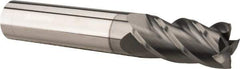 Accupro - 3/4", 2-1/4" LOC, 3/4" Shank Diam, 5" OAL, 4 Flute, Solid Carbide Square End Mill - Single End, nACRo Finish, Spiral Flute, 40° Helix, Centercutting, Right Hand Cut, Right Hand Flute - Industrial Tool & Supply