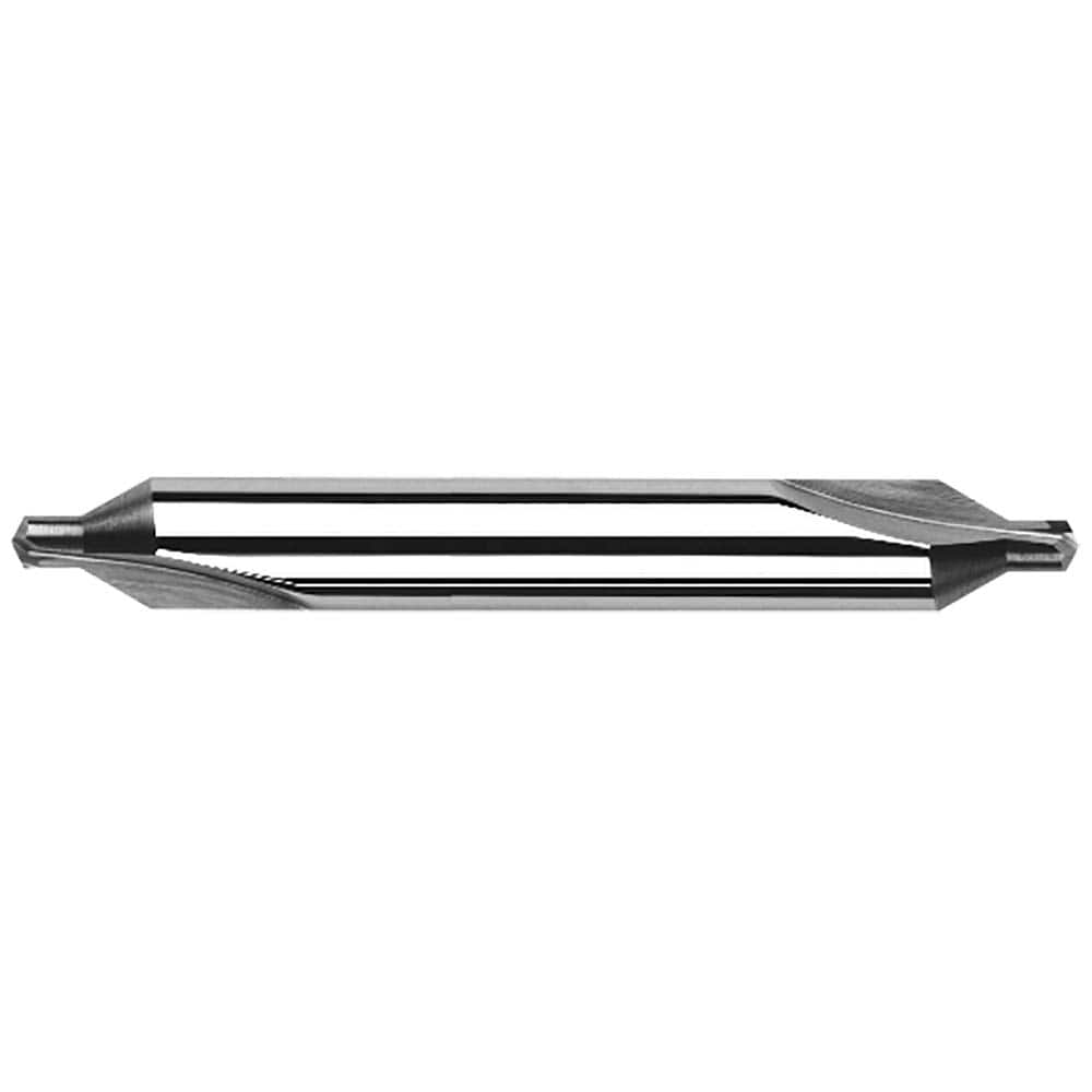 Harvey Tool - #4 Plain Cut 60° Incl Angle Solid Carbide Combo Drill & Countersink - Industrial Tool & Supply