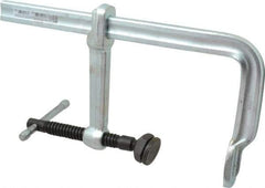 Bessey - 5-1/2" Deep Throat, 9" Max Capacity, Standard Sliding Arm Clamp - 2,660 Lb Clamping Pressure, 0.775" Spindle Diam - Industrial Tool & Supply