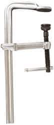 Bessey - 5-1/2" Deep Throat, 20" Max Capacity, Standard Sliding Arm Clamp - 2,660 Lb Clamping Pressure, 0.775" Spindle Diam - Industrial Tool & Supply