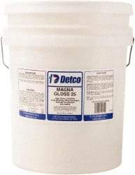 Detco - 5 Gal Pail Finish - Use on Resilient Flooring - Industrial Tool & Supply