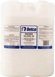 Detco - 5 Gal Container Finish - Use on Resilient Flooring - Industrial Tool & Supply